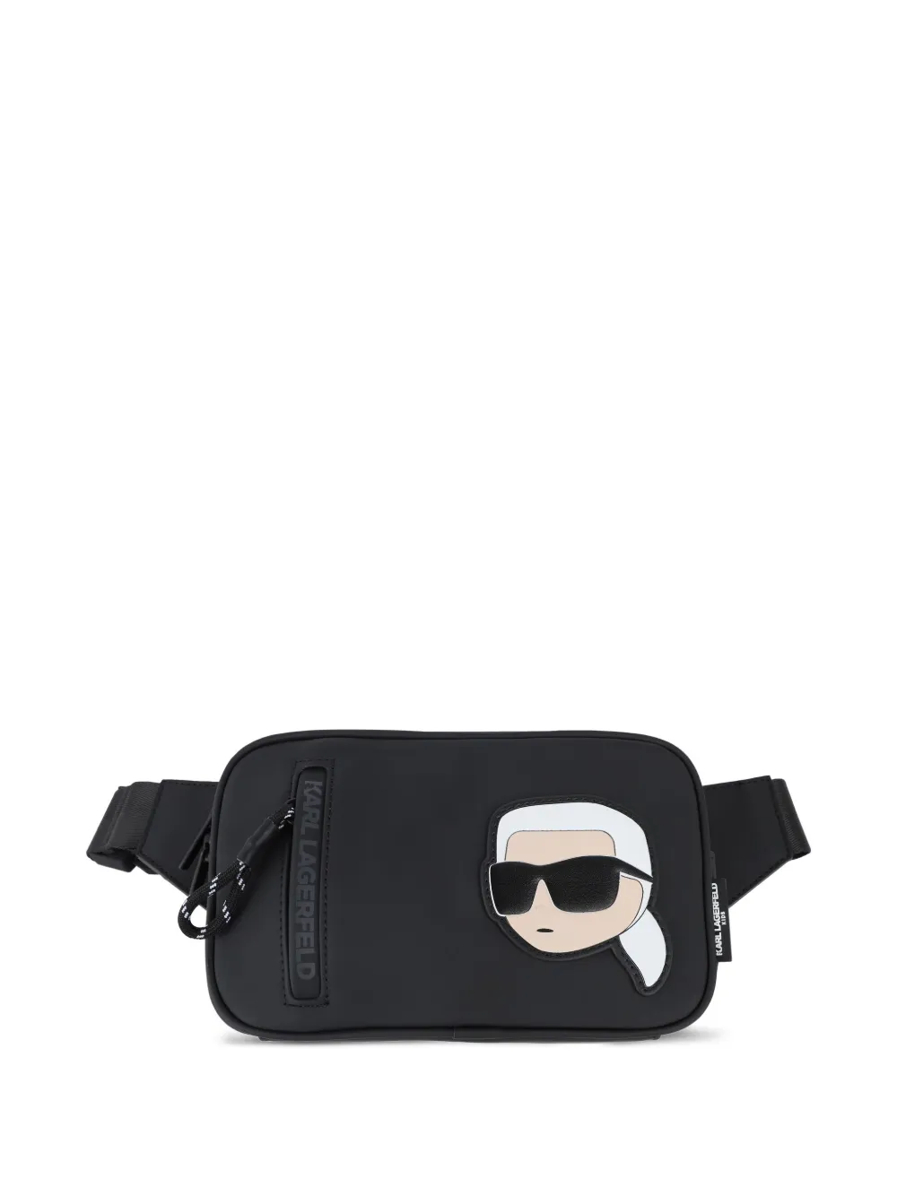 Karl Lagerfeld Kids Heuptas met logopatch Zwart