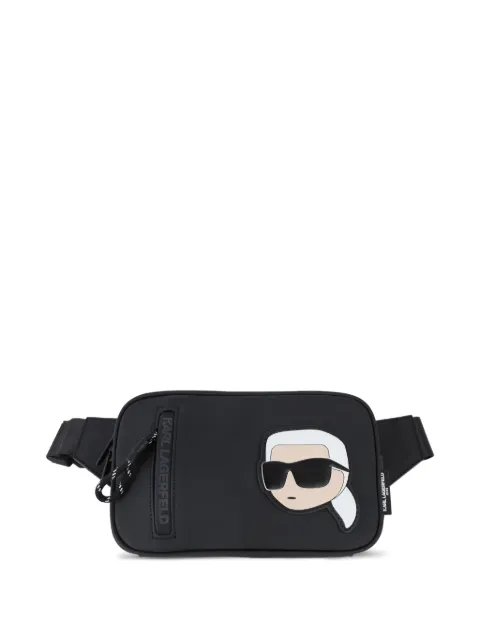 Karl Lagerfeld Kids logo-patch belt bag