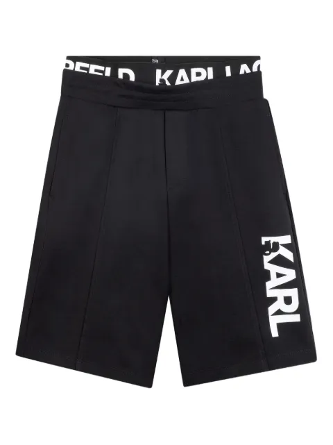 Karl Lagerfeld Kids logo-printed shorts