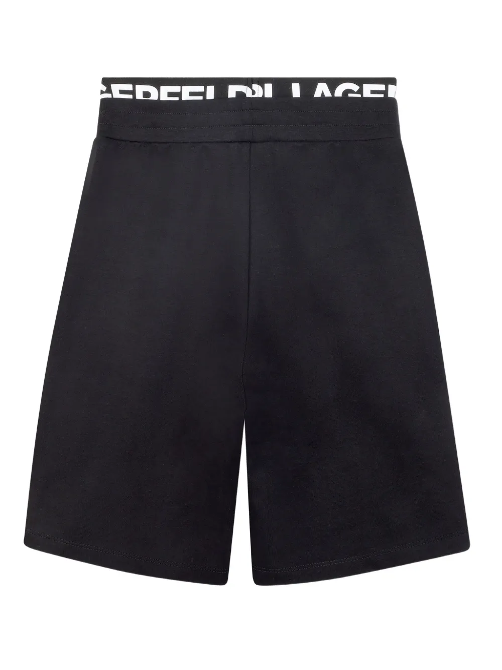 Karl Lagerfeld Kids Shorts met logoprint Zwart