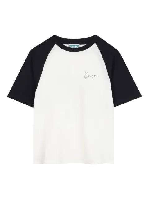 Kenzo Kids تيشيرت بأكمام رغلان وطبعة نمر جرافيك