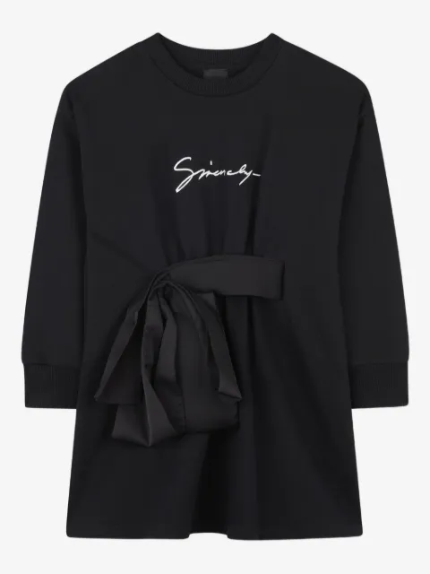 Givenchy Kids satin-tie dress