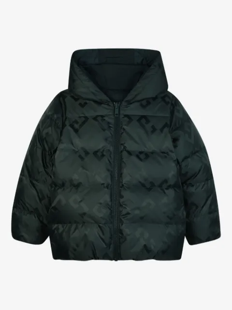 Givenchy Kids Jaqueta matelassê com capuz