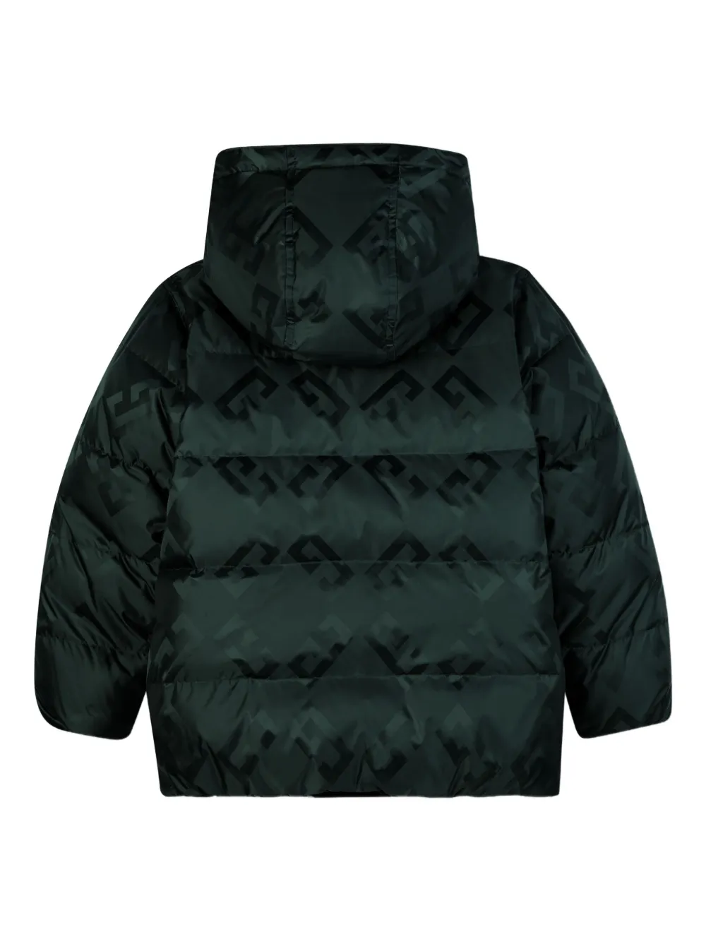 Givenchy Kids Gewatteerd jack Groen