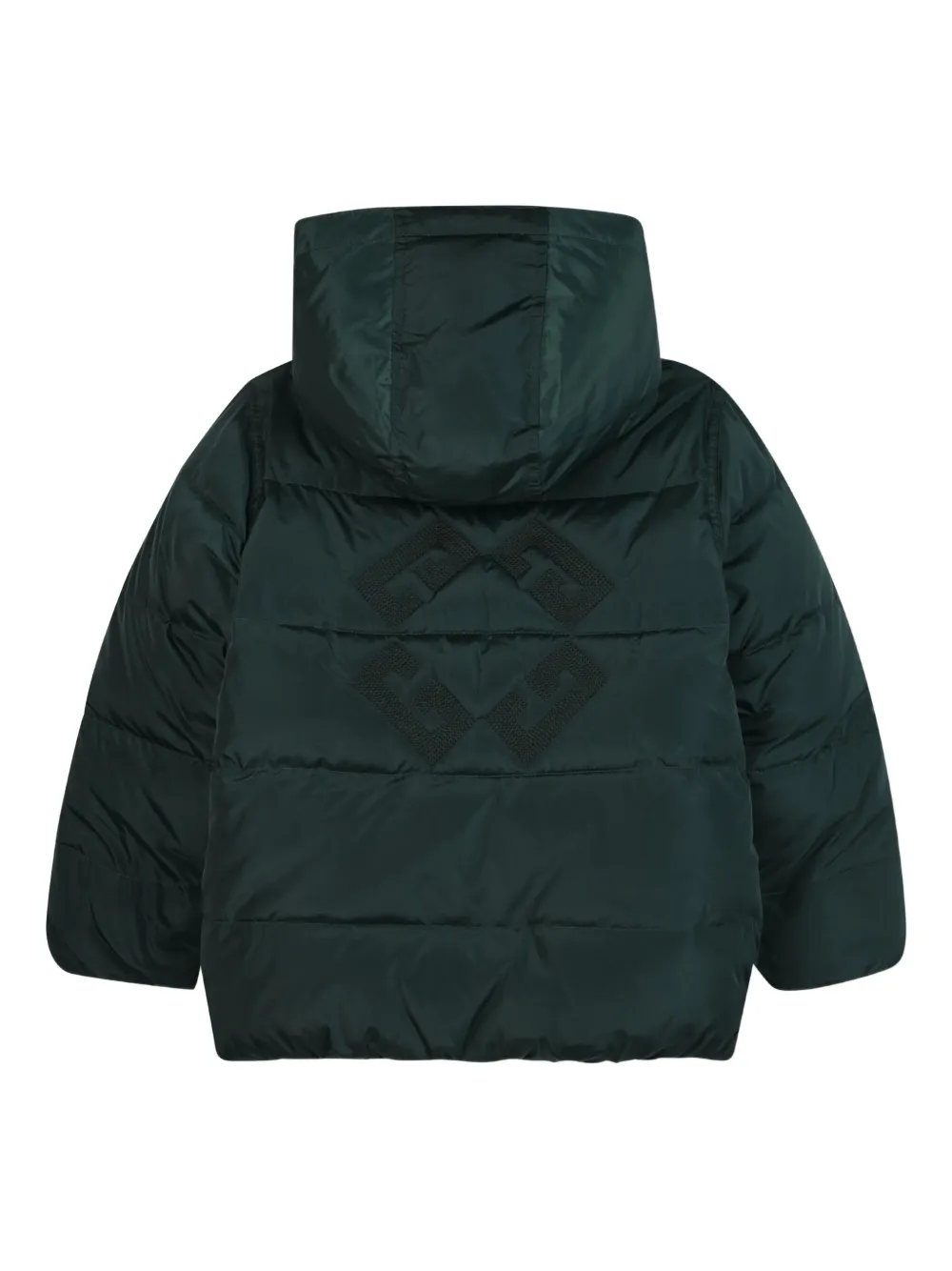Givenchy Kids Gewatteerd jack Groen