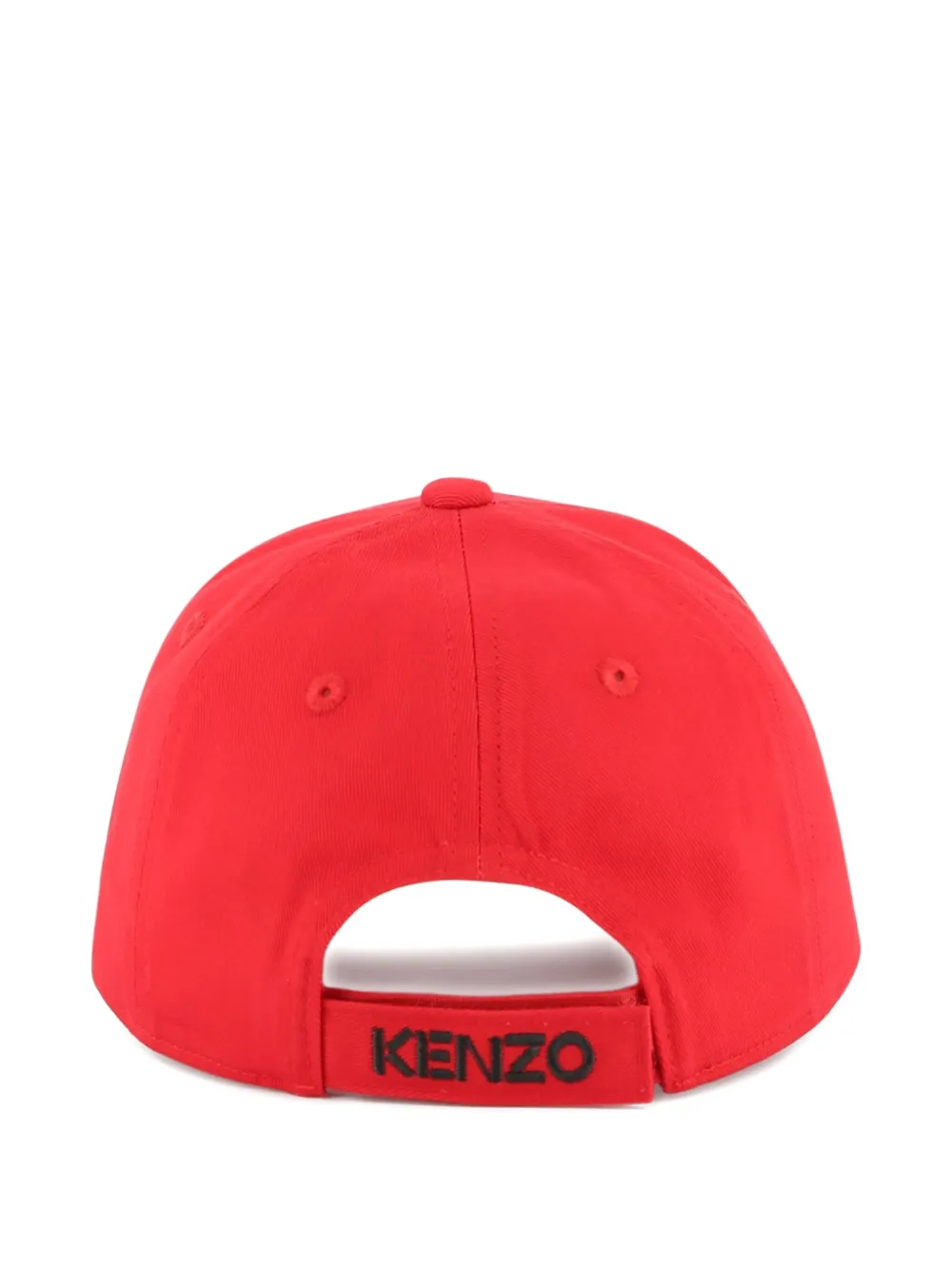 Kenzo Kids Honkbalpet met geborduurde tijgerkop Rood