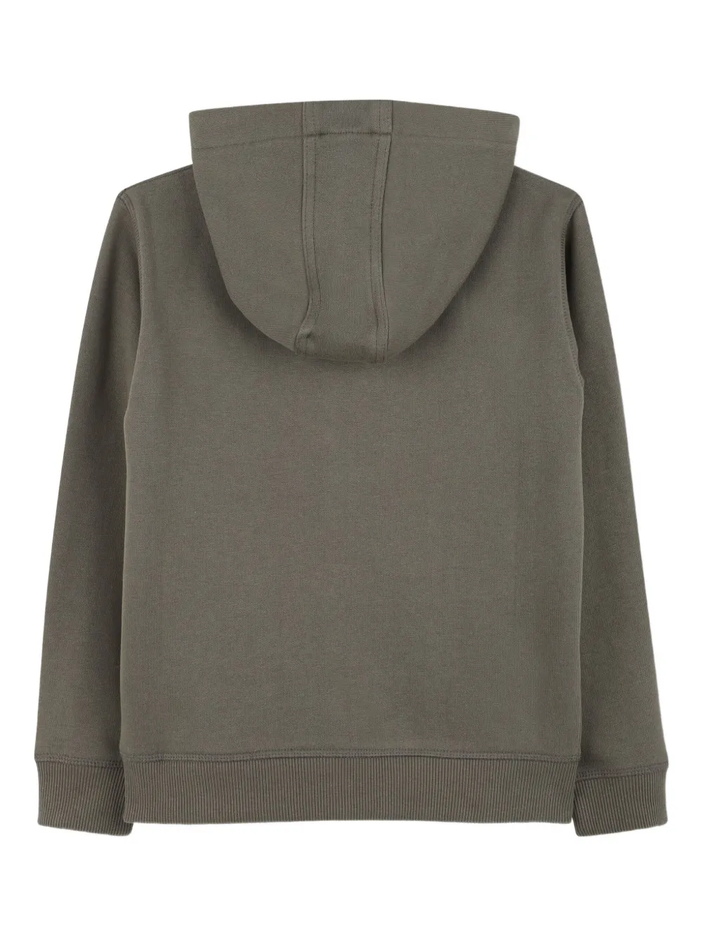 HUGO KIDS Hoodie met logoprint Groen