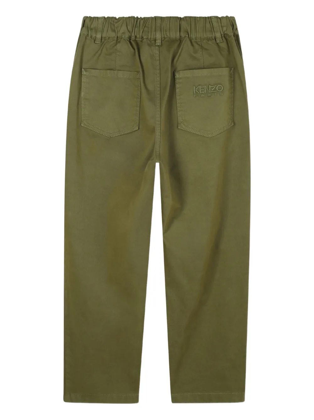 Kenzo Kids Broek met elastische taille Groen