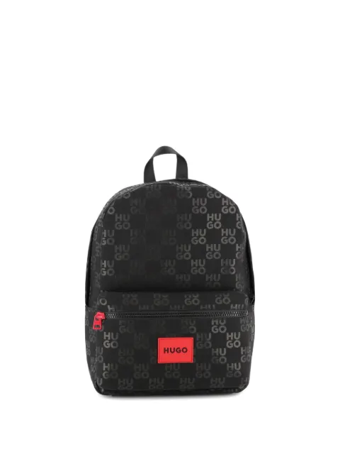 HUGO KIDS monogram backpack