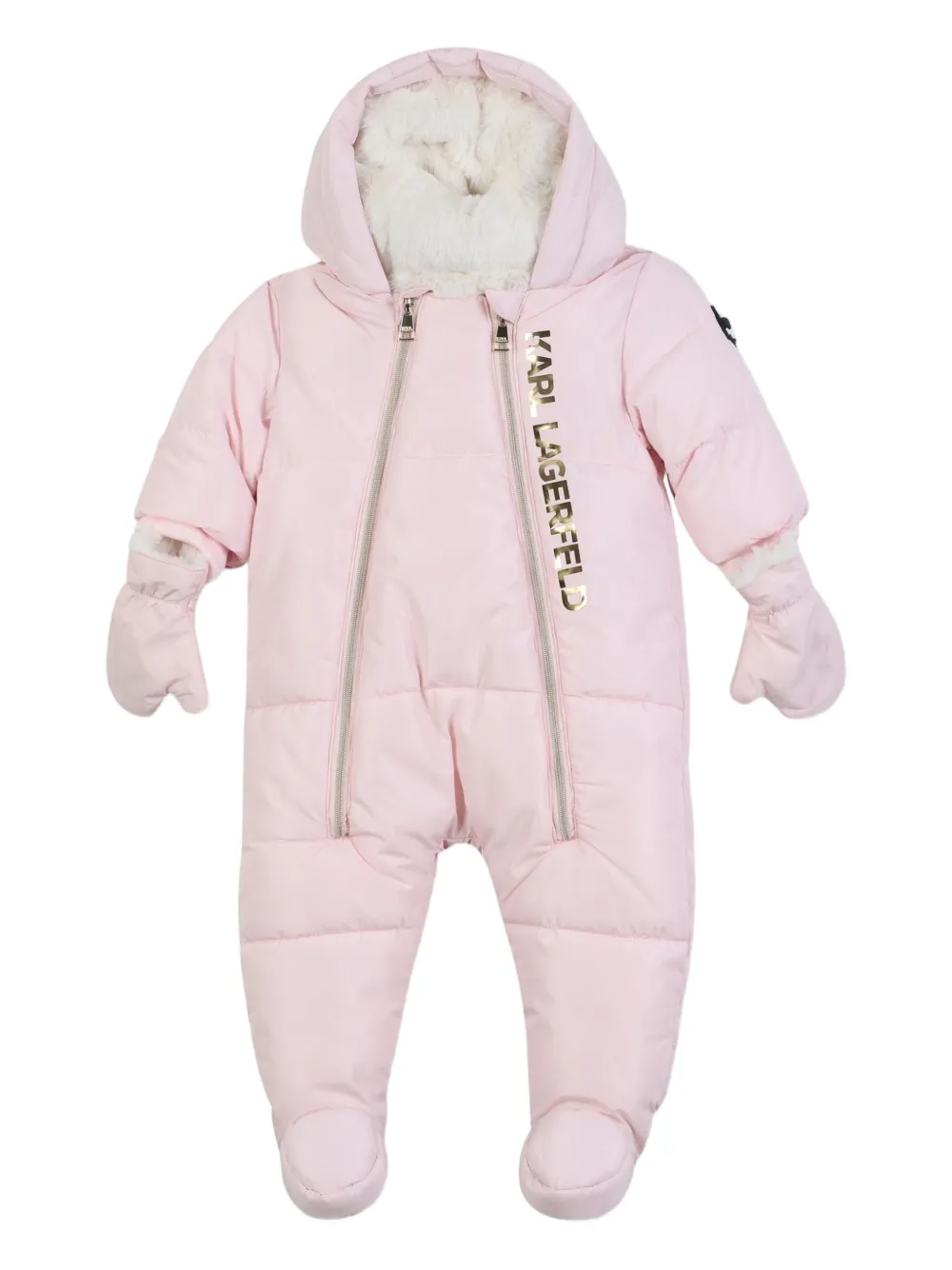 Karl Lagerfeld Kids Skipak met capuchon Roze