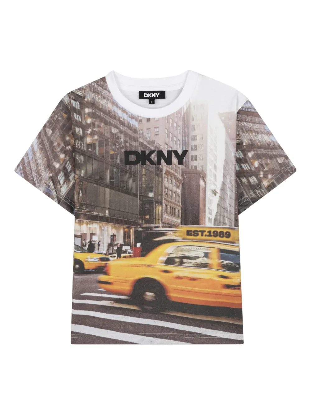 Dkny Kids T-shirt met grafische print Wit