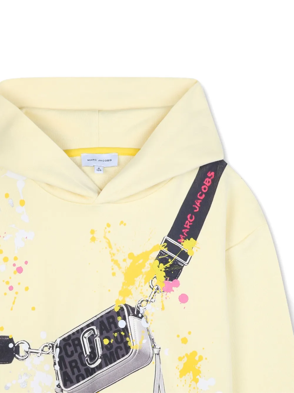 Marc Jacobs Graphic-print Hoodie In Yellow
