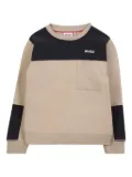 HUGO KIDS colour-blocked sweatshirt - Neutrals