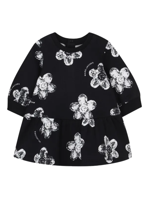 Marc Jacobs Kids フローラル ワンピース | ブラック | FARFETCH JP