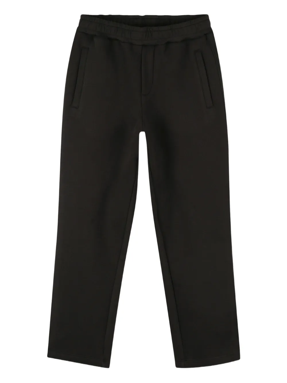 Karl Lagerfeld Kids Trainingsbroek met elastische tailleband Zwart