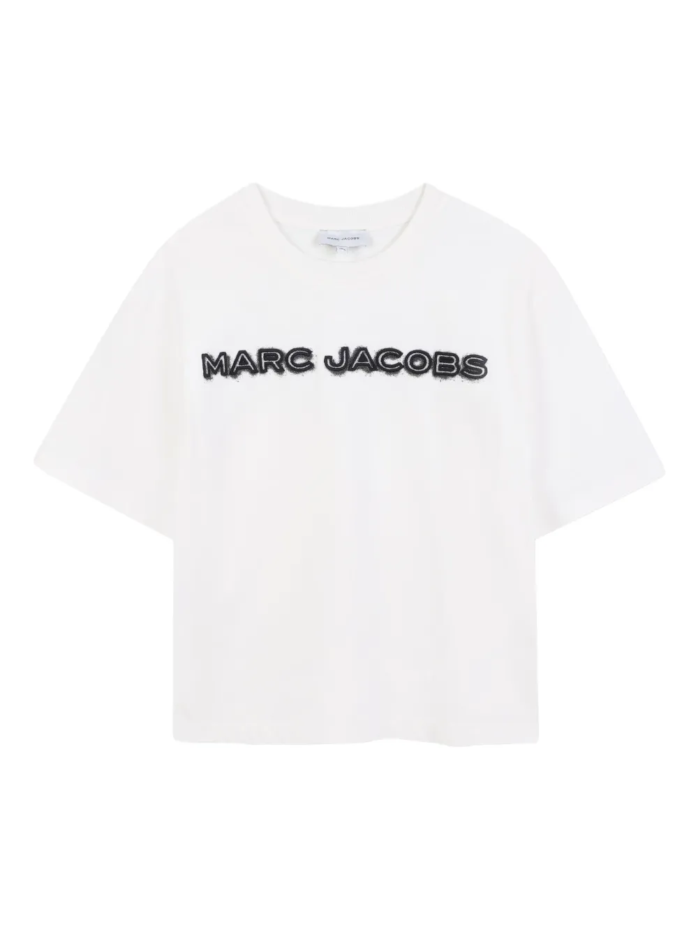 Marc Jacobs Kids ロゴ Tシャツ - ホワイト Marc Jacobs Kids ロゴ Tシャツ - ホワイト