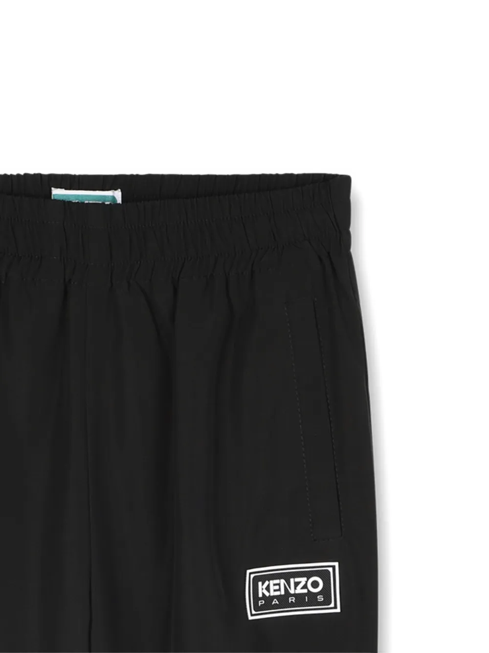 Kenzo Kids Elastische trainingsbroek Blauw