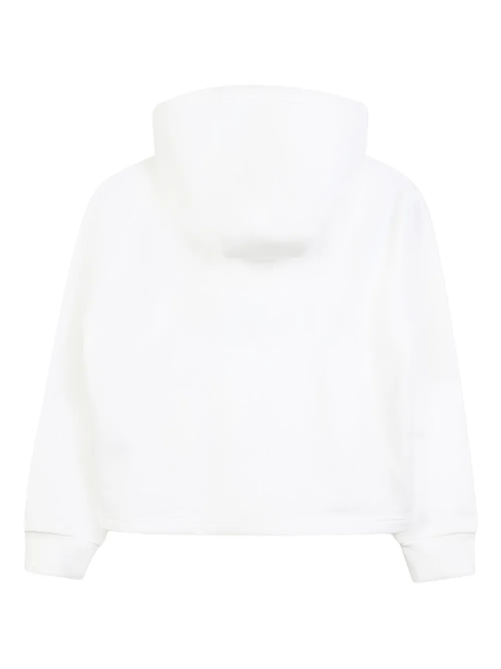 Givenchy Kids Hoodie met geborduurd logo Wit