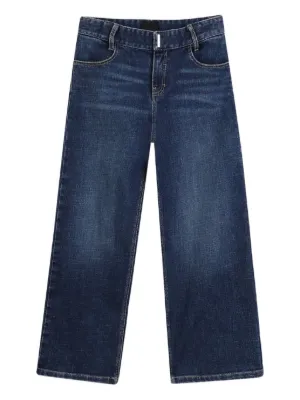 Givenchy Kids ロゴ ジーンズ | ブルー | FARFETCH JP