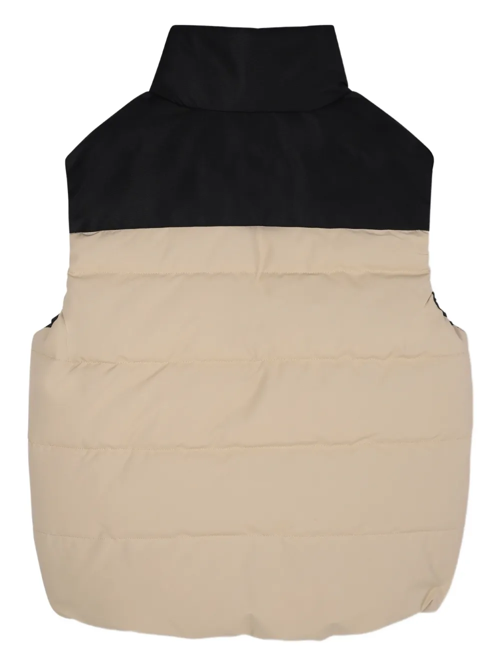 HUGO KIDS Gewatteerde bodywarmer met colourblocking Beige