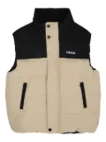 HUGO KIDS padded colour-block gilet - Neutrals