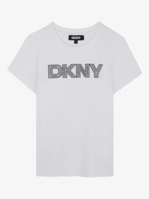 Dkny Kids playera con detalle del logo