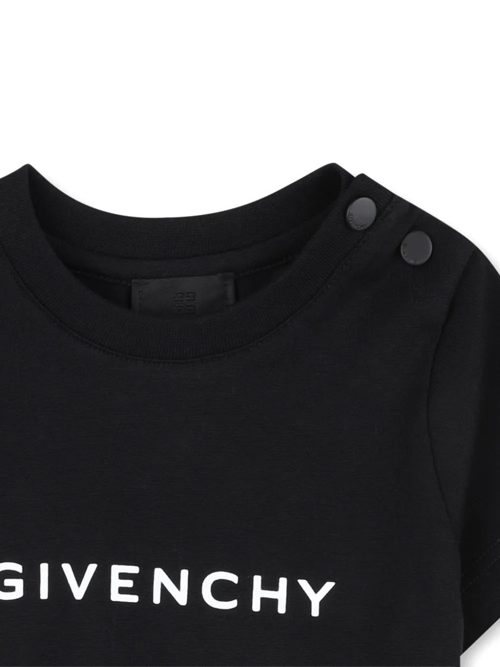Givenchy Kids T-shirt met logoprint Zwart