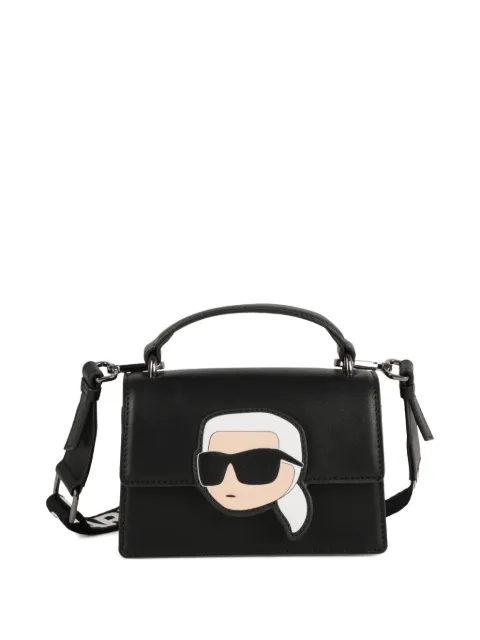 Karl Lagerfeld Kids Ikon leather tote bag
