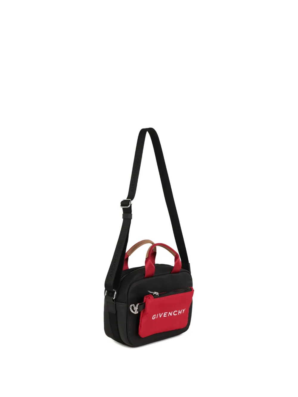 Givenchy Kids Messengertas met contrasterend vlak Zwart