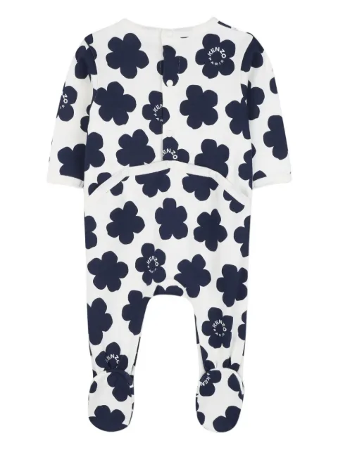 Kenzo Kids floral-print pajamas (set of two)