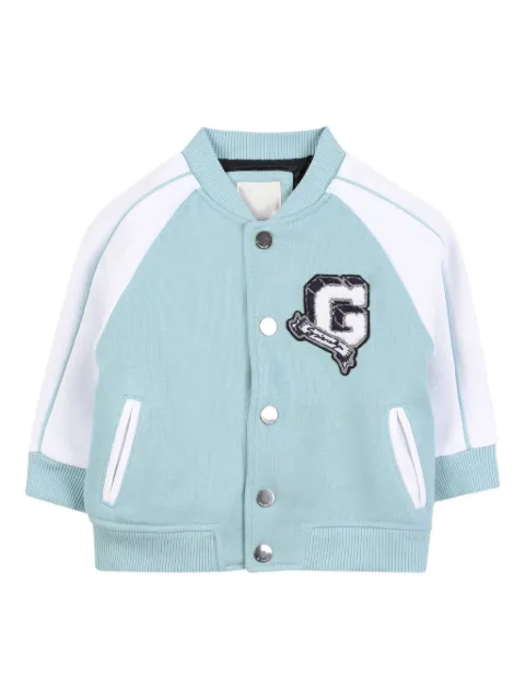 Givenchy Kids veste de baseball à rayures