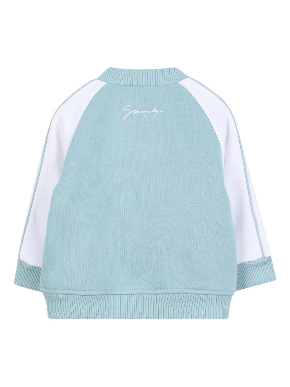 Givenchy Kids Honkbaljack met racing streep Grijs