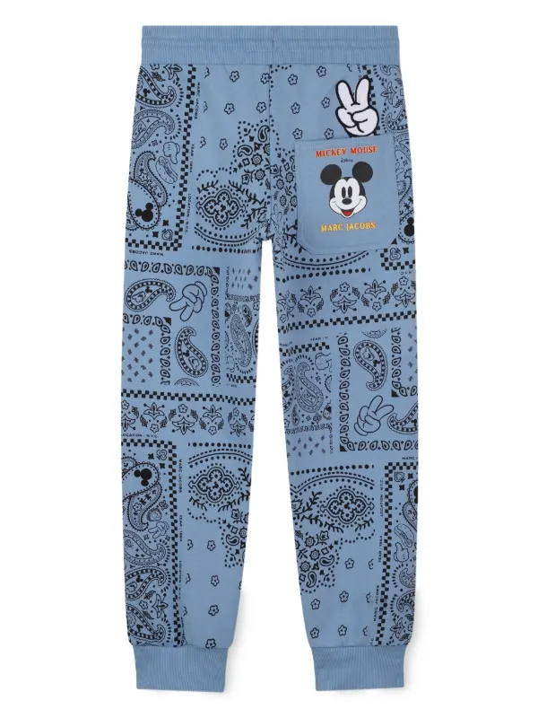 Marc Jacobs Kids x Disney bandana-print Sweatpants | Blue | FARFETCH