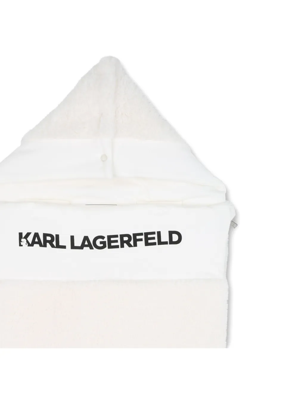Karl Lagerfeld Kids Slaapzak met logoprint Wit
