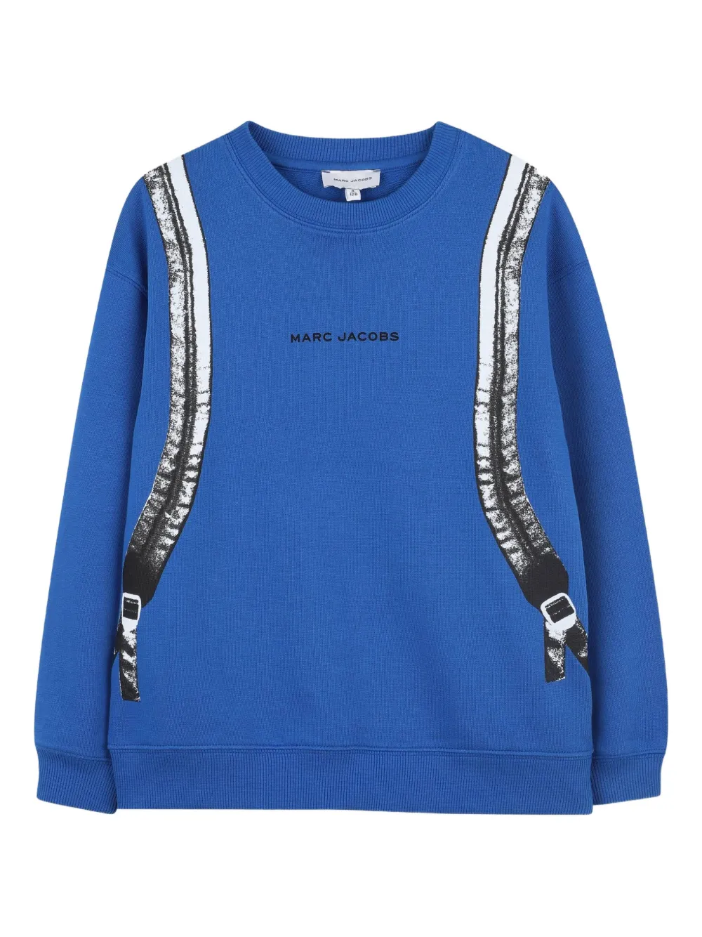 Marc Jacobs Kids グラフィック スウェットシャツ - ブルー Marc Jacobs Kids グラフィック スウェットシャツ - ブルー