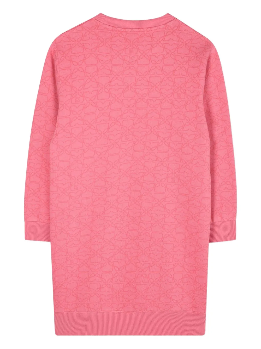 HUGO KIDS Jersey sweaterjurk Roze
