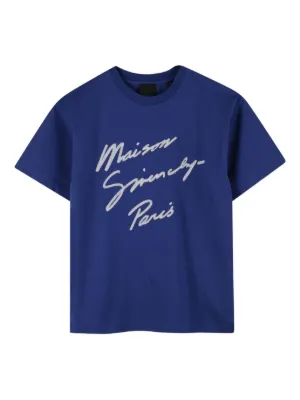 Fendi Kids Squirrel Basketball T-shirt | Blue | FARFETCH