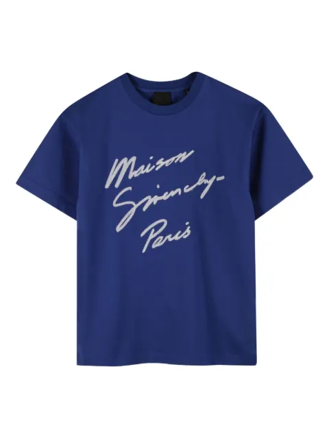 Givenchy Kids slogan-print t-shirt