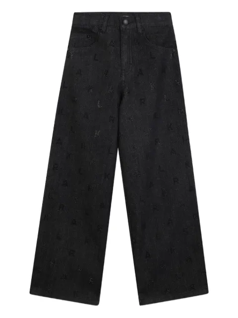 Karl Lagerfeld Kids Jeans con stampa