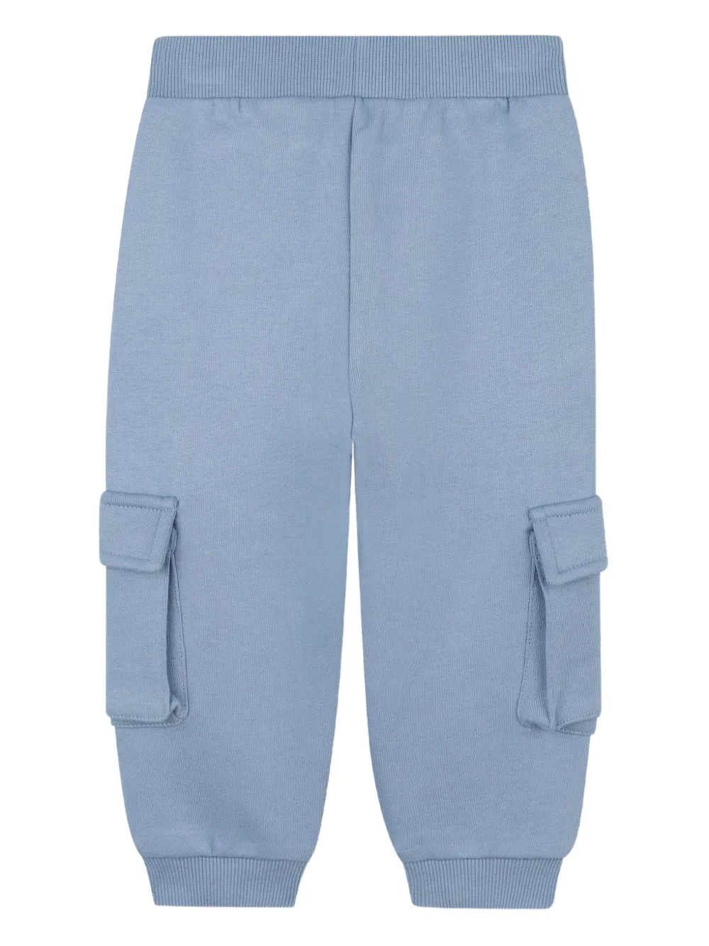 Karl Lagerfeld Kids Sweater en cargo broek met grafische print Blauw