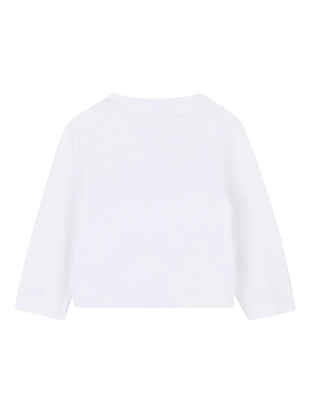 Karl Lagerfeld Kids Sweater en cargo broek met grafische print Blauw