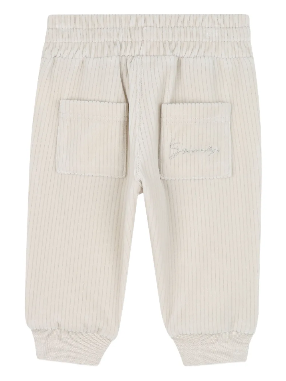 Givenchy Kids Geribbeld trainingspak Beige