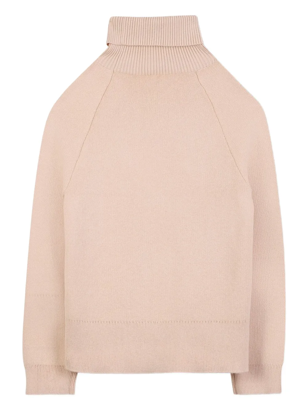 Chloé Kids Coltrui met logo Beige