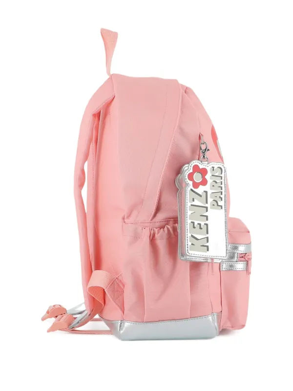 Kenzo Kids logo-print Backpack | Pink | FARFETCH CZ