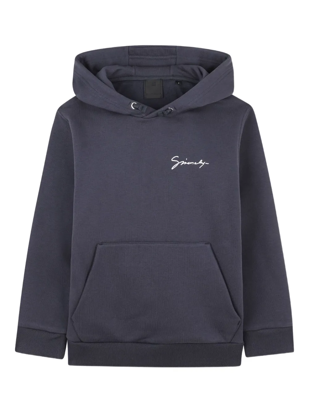 Givenchy Kids Hoodie met print Blauw