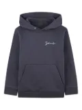 Givenchy Kids graphic-print hoodie - Blue