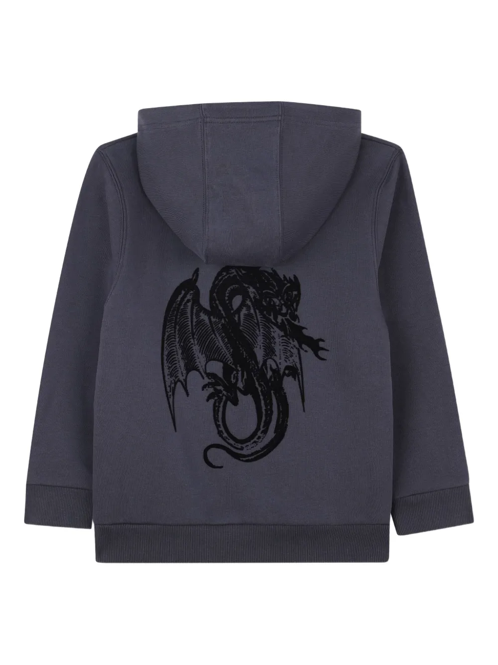 Givenchy Kids Hoodie met print Blauw