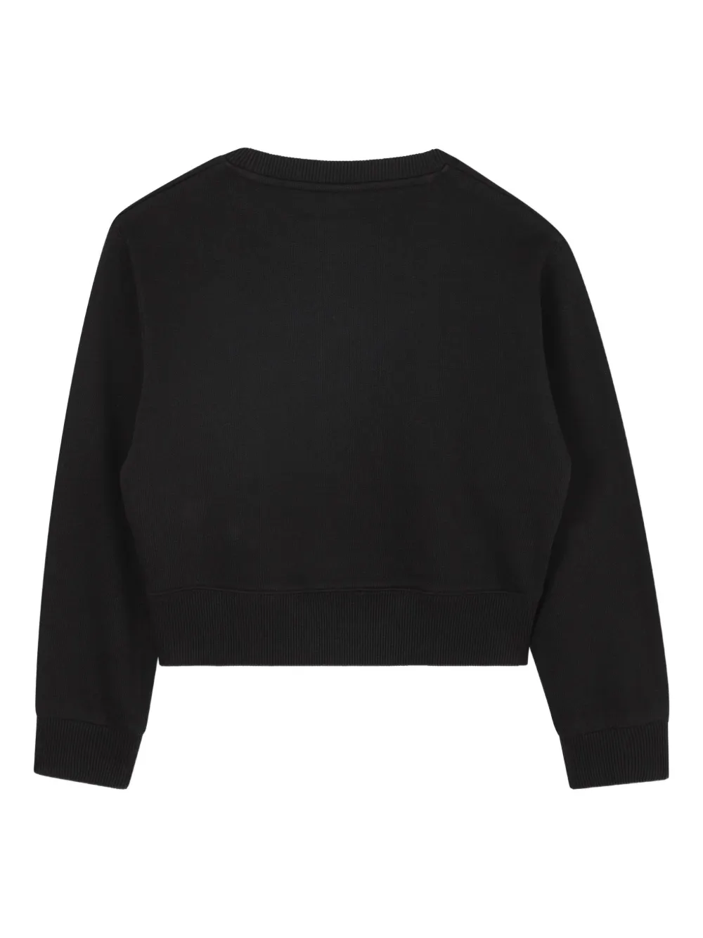 HUGO KIDS Sweater met logoprint Zwart