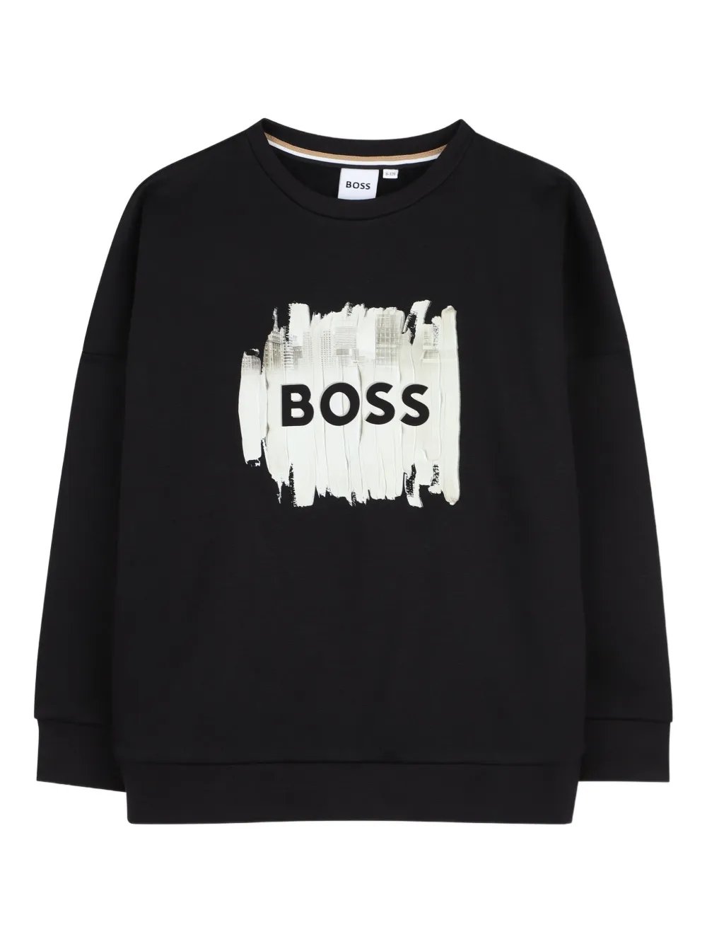 BOSS Kidswear logo-print sweatshirt | Black | Image 1