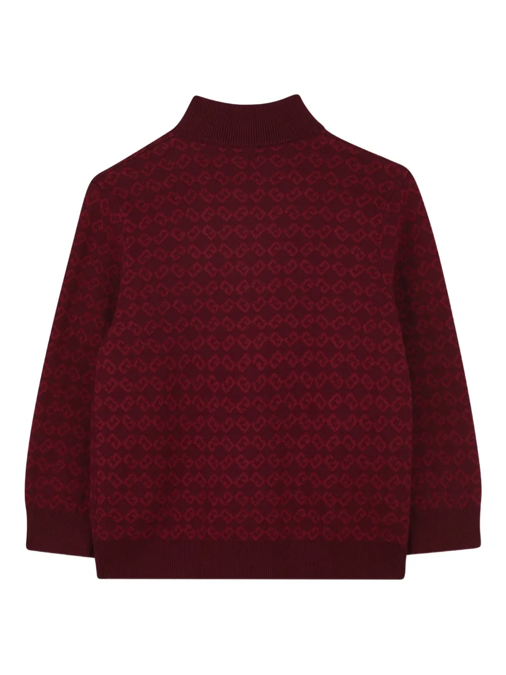 Givenchy Kids Vest met rits en monogram Rood